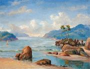 Benedito Calixto Canto de praia Germany oil painting artist